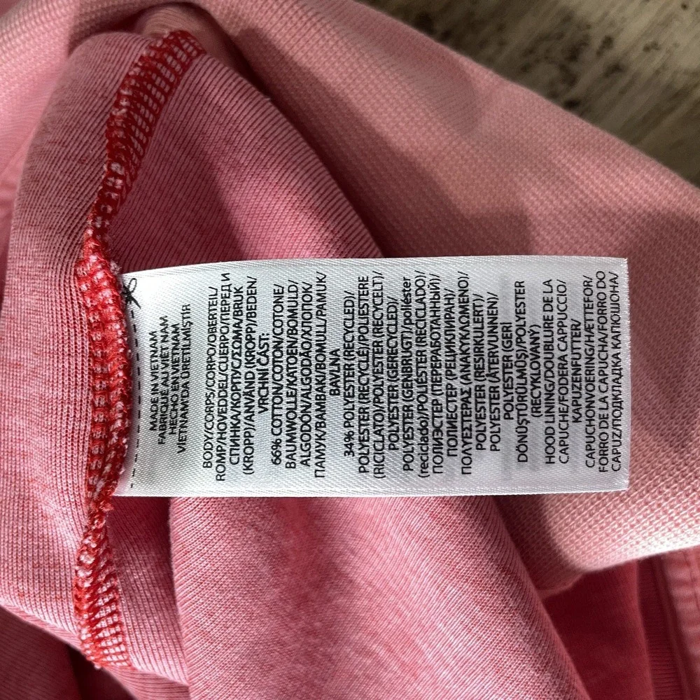 POLO RALPH LAUREN FULL ZIP HOODIE MEN SZ M PINK HOODED SWEATSHIRT JACKET‎ PONY
